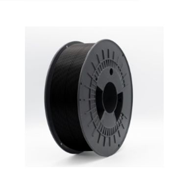 RS PRO 1.75 mm Black PLA 3D Printer Filament, 1 kg