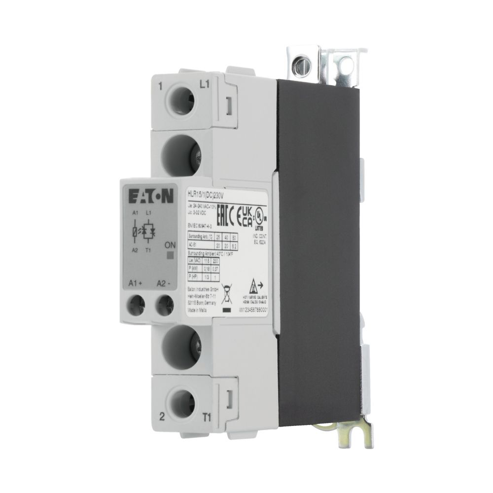 Eaton HLR Series Solid State Relay, 20 A Load, Chassis Mount, 240 V ac Load, 32V dc Control