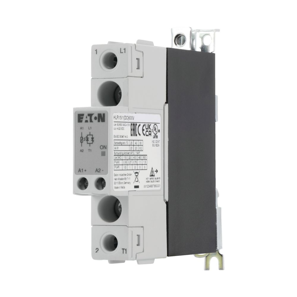 Eaton HLR Series Solid State Relay, 20 A Load, Chassis Mount, 600 V ac Load, 32V dc Control