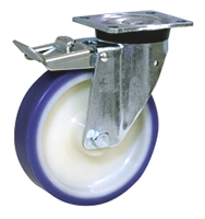 LAG Braked Swivel Castor, 250 kg Capacity, 100 mm Wheel