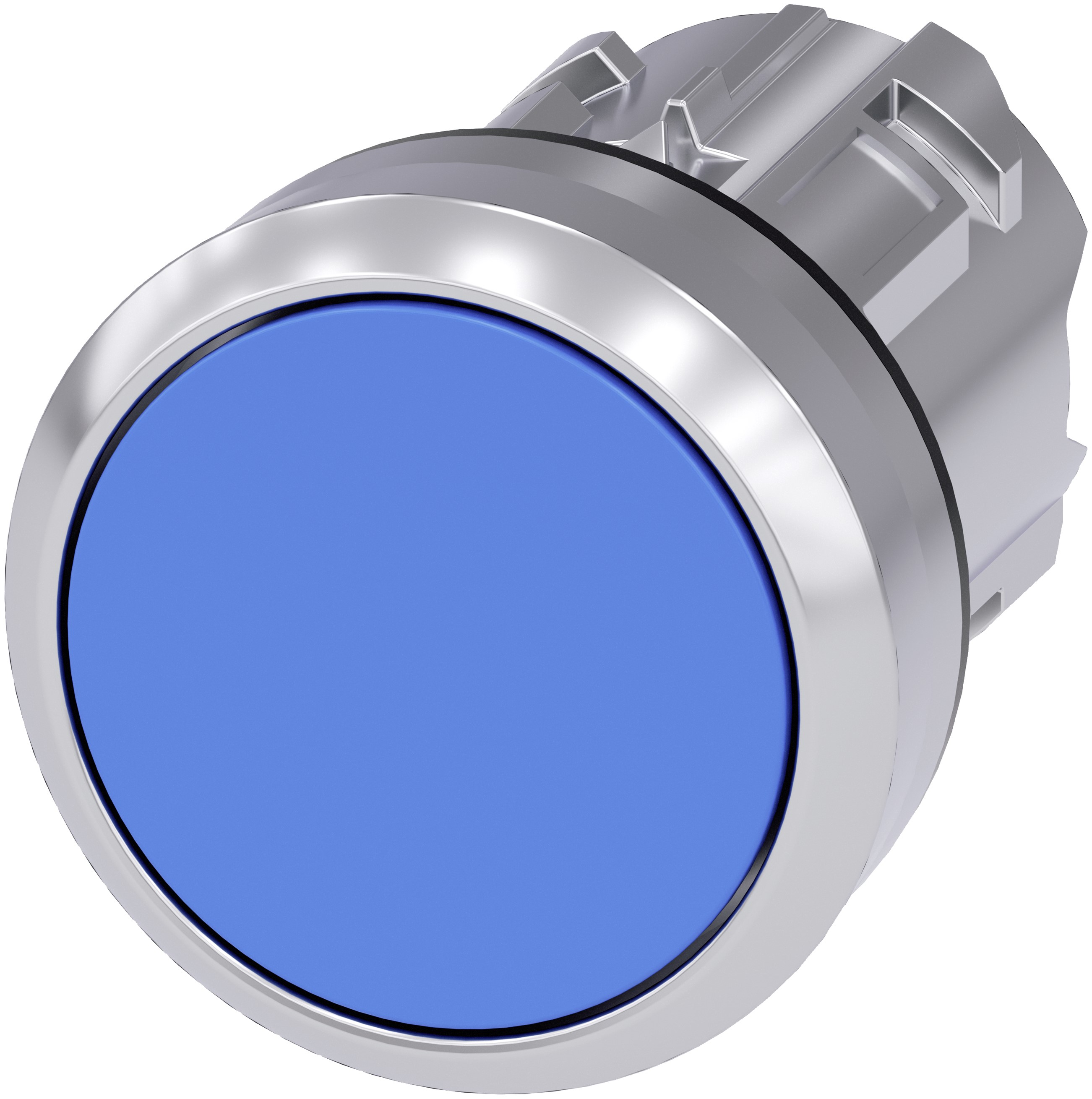 3su1050-0ab50-0aa0 Siemens SIRIUS ACT Series Blue Momentary Push Button Head, 22 mm Cutout, IP69K, IP67, IP66