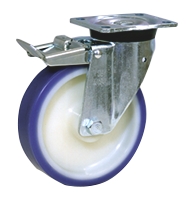 LAG Braked Swivel Castor, 300 kg Capacity, 150 mm Wheel