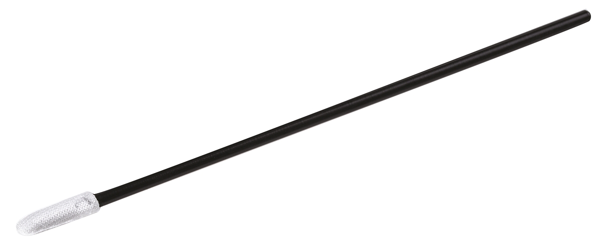 Chemtronics Polyethylene Terephthalate Cotton Bud & Swab, Polypropylene Handle,For use with Clean Room, Chamber