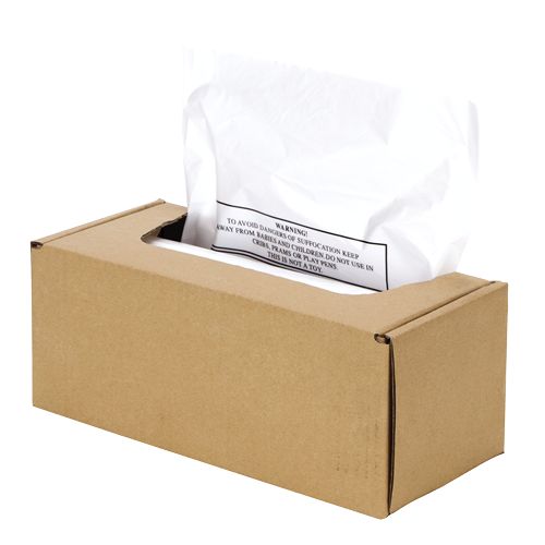 Fellowes Translucent Bin Bag, 50 Per Pack per Package