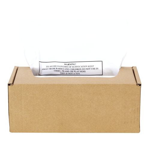 3608401 Fellowes Translucent Bin Bag, 50 Per Pack per Package