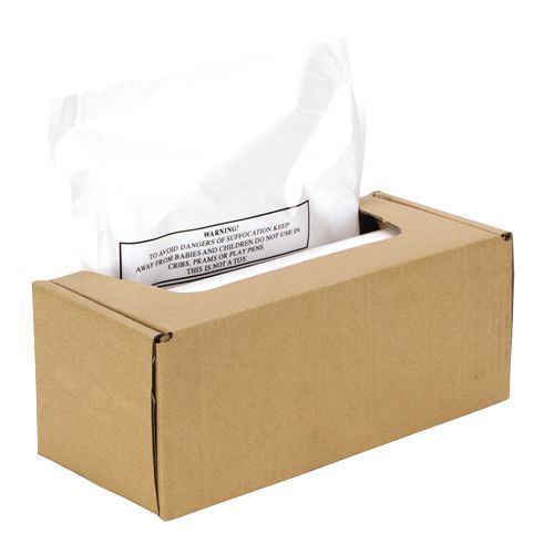 3608401 Fellowes Translucent Bin Bag, 50 Per Pack per Package
