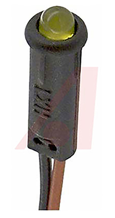 Lumex2.6 V Yellow LED 3mm Through Hole, SSI-LXH312YD-150