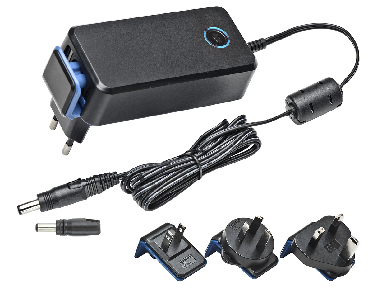 Mascot 28 W AC/DC Adapter AC/DC Adapter 2-Pin (IEC) 18V dc Output, 1.55 A