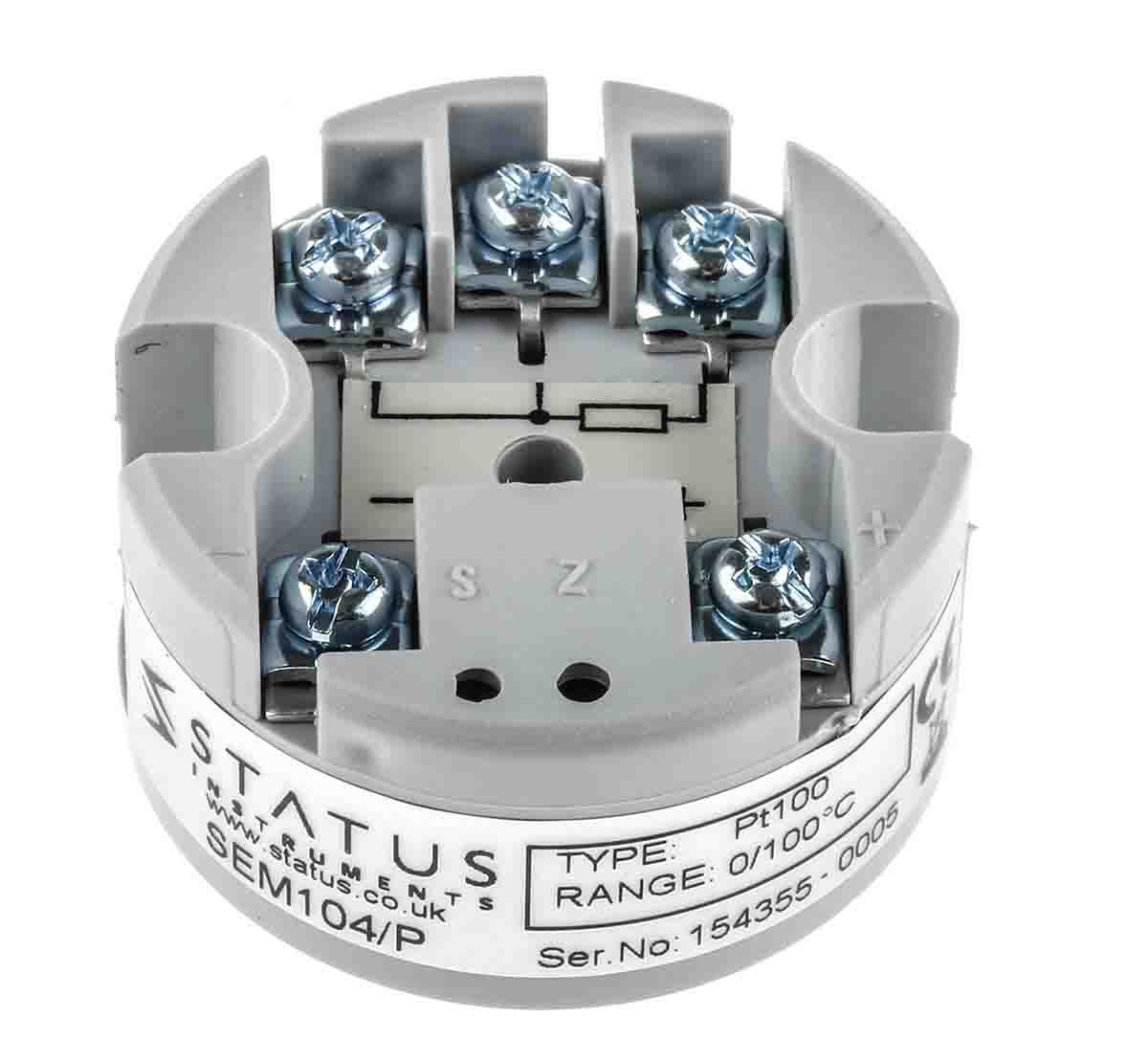 363-0216 RS PRO RS PRO Temperature Transmitter PT100 Input 30V dc, 70 °C, 0 °C
