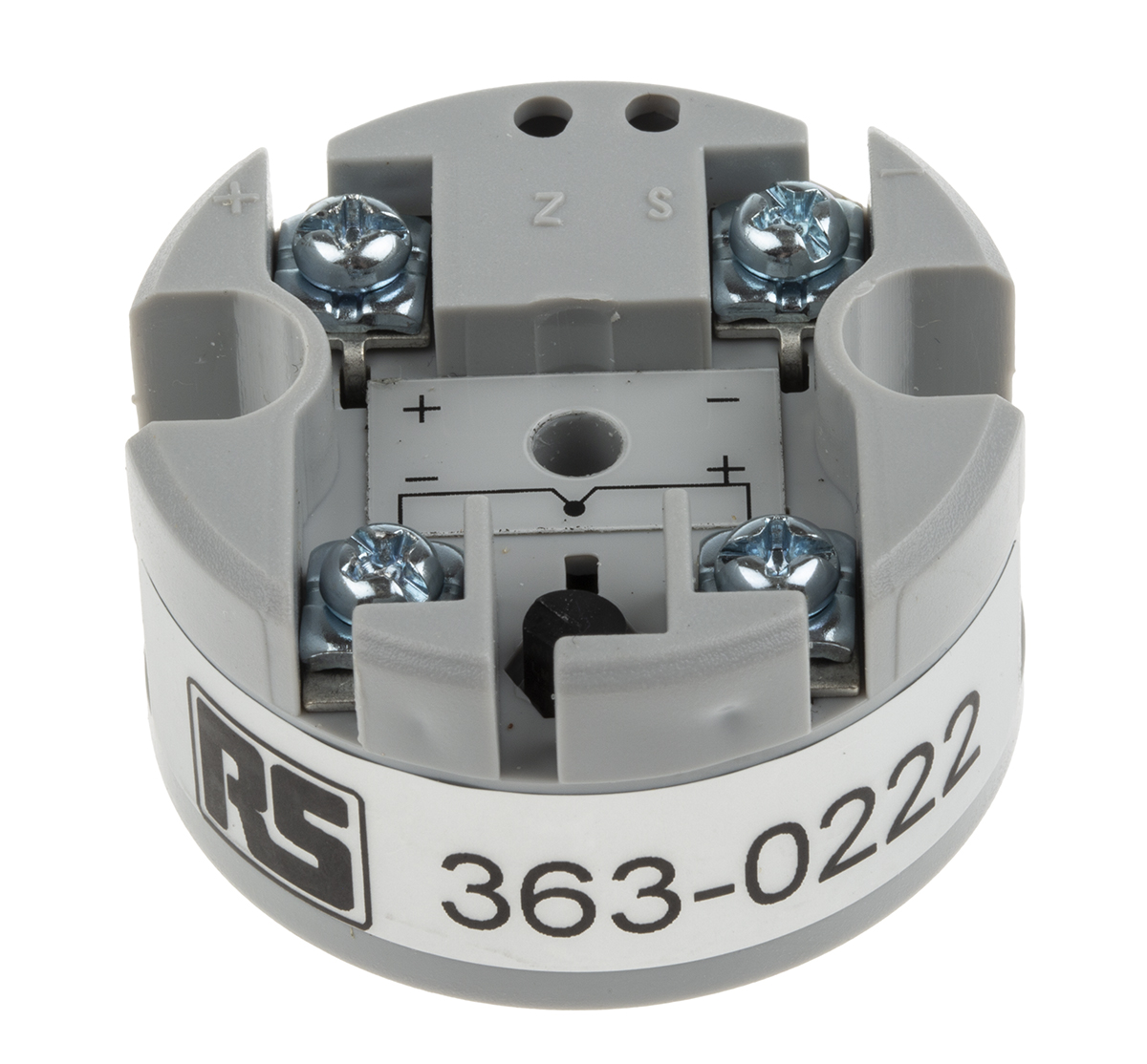 363-0222 RS PRO TX104TC Temperature Transmitter K Type Thermocouple Input 30V dc, 70 °C, 0 °C