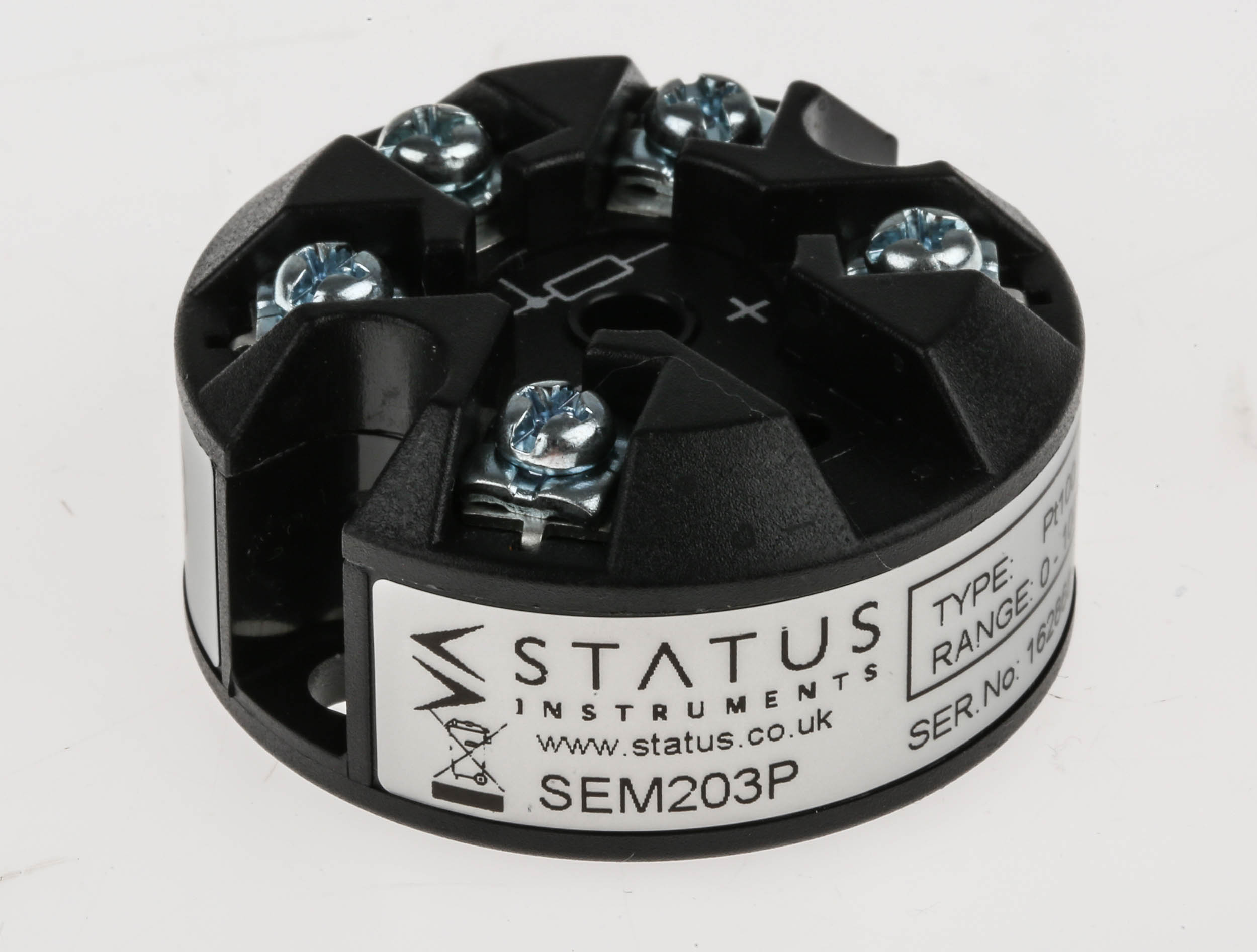 RS PRO RS PRO Temperature Transmitter PT100 Input 30V dc, 70 °C, 0 °C