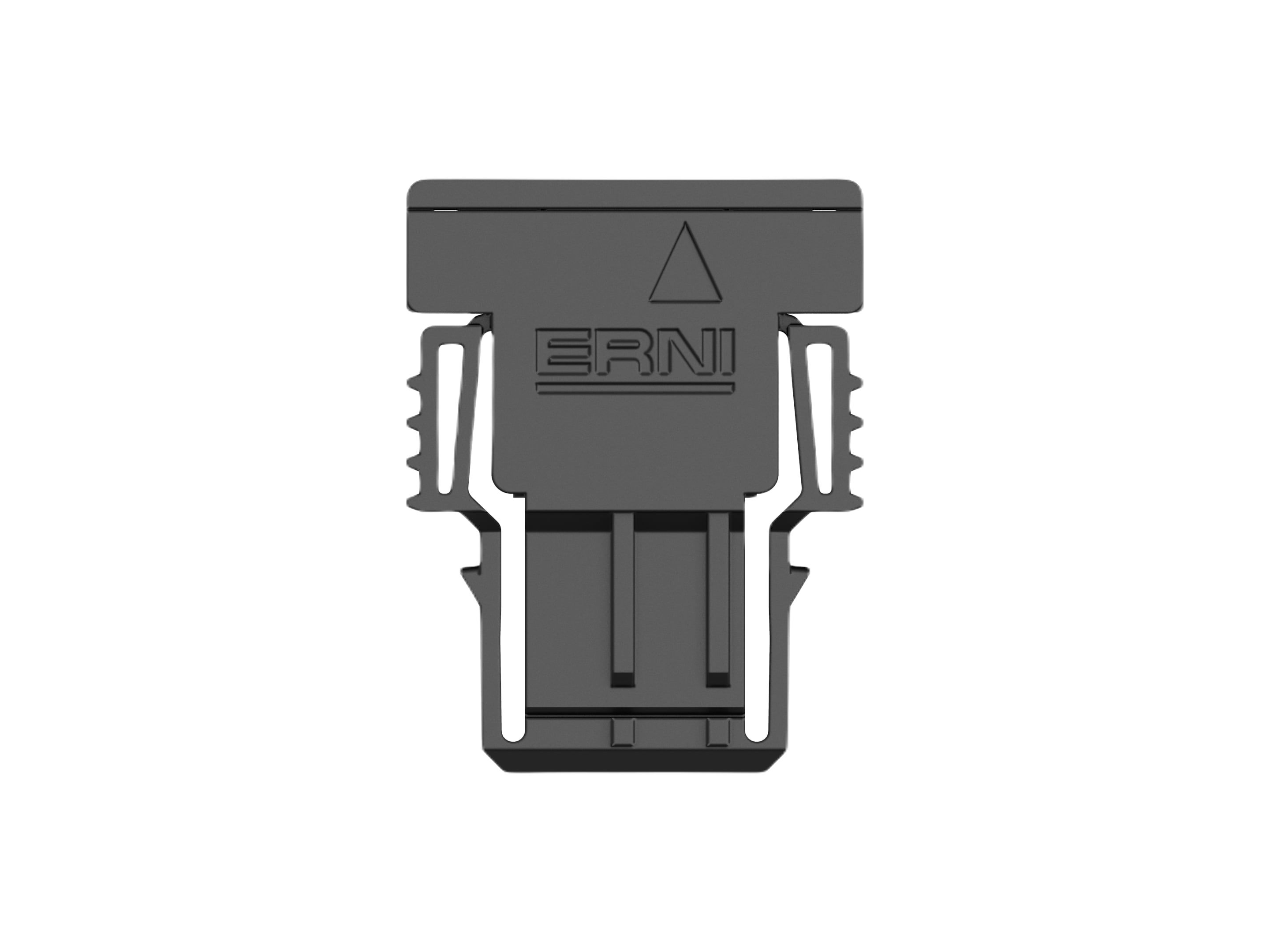 364198-e ERNI, MaxiBridge Female Connector Housing,  2.54 mm Pitch,  10 Way,  1 Row Vertical