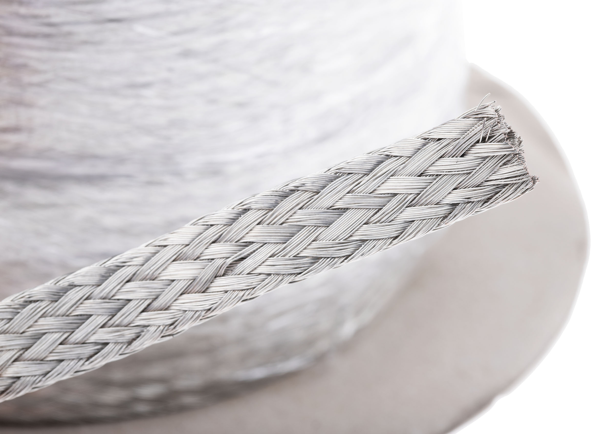 365-543 RS PRO Braided Wire, 7.5 mm² CSA 10 x 2 mm 25 m, Tin Copper Wire BS4109