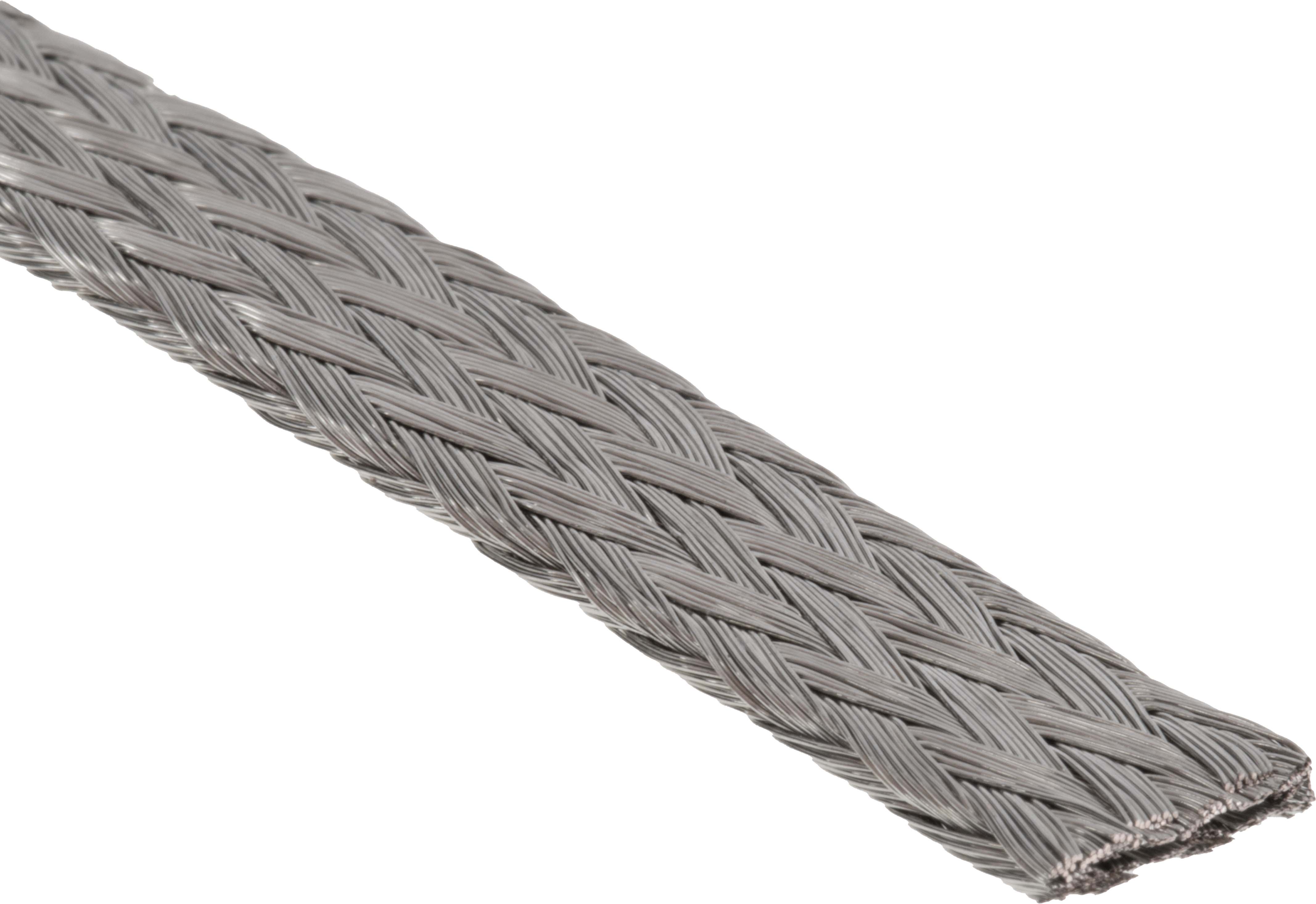 365-559 RS PRO Braided Wire, 9.05 mm² CSA 24 x 12 x 0.20 mm 25 m, Tin Copper Wire BS4109