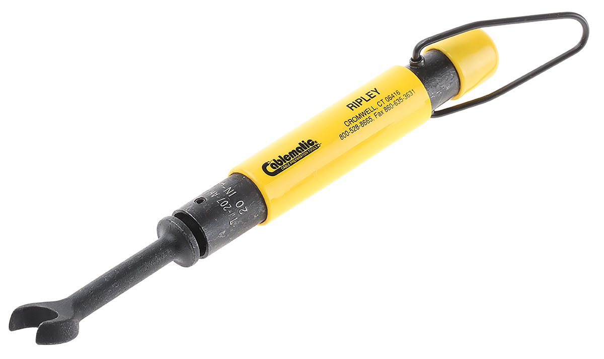Miller Click Torque Wrench, 2.26 Nm, 7/16 in Drive, Open End Drive, 165mm Overall