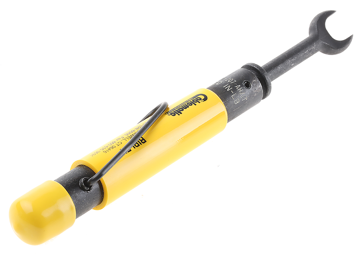 36645 Miller Click Torque Wrench, 2.26 Nm, 7/16 in Drive, Open End Drive, 165mm Overall