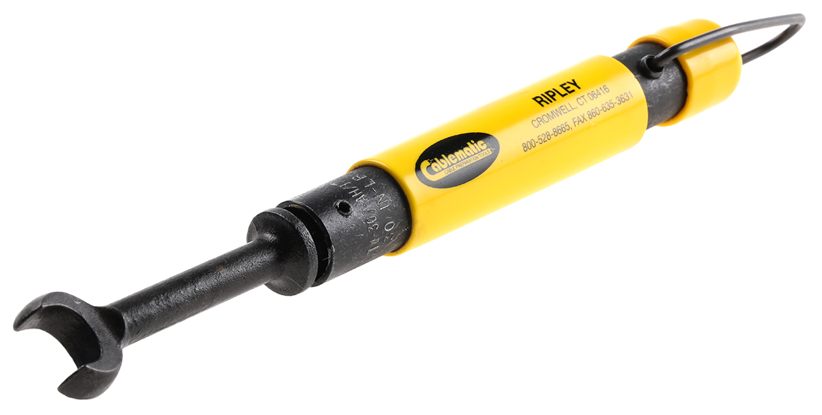Miller Click Torque Wrench, 3.39 Nm, 7/16 in Drive, Open End Drive