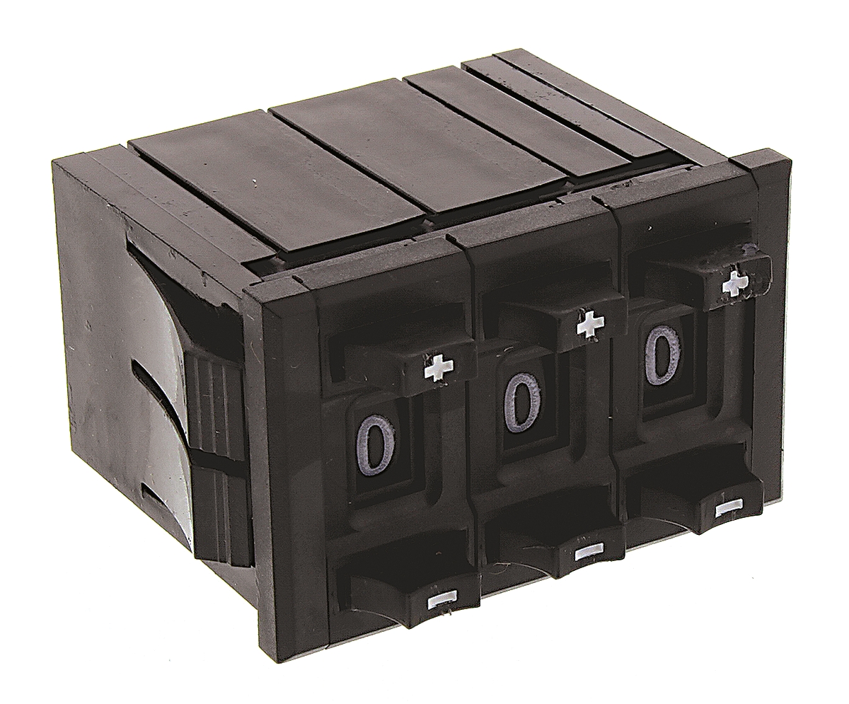 Bourns 3680 10 kΩ Digital Display Potentiometer 10-Turns 3-Gang Panel Mount, 3683S-1-103L