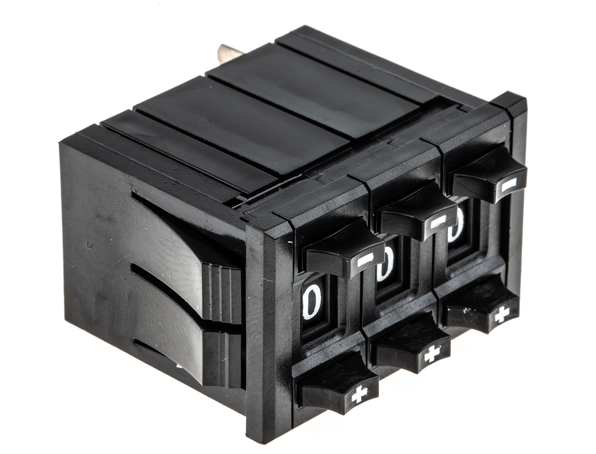 Bourns 3680 5 kΩ Digital Display Potentiometer 10-Turns 3-Gang Panel Mount, 3683S-1-502L