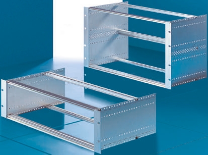 Rittal Ripac VARIO Series 6 U Aluminium Rack Mount Chassis, 84 HP, 245 mm Depth