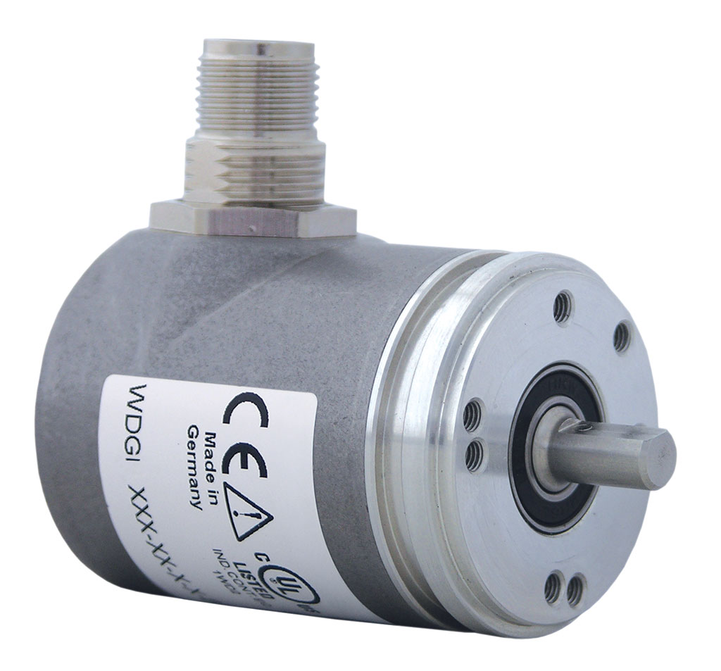 Wachendorff WDGI 36A Series Incremental Encoder 30V dc, 100 ppr ppr, HTL Signal, Solid Shaft Type, 6 mm Shaft