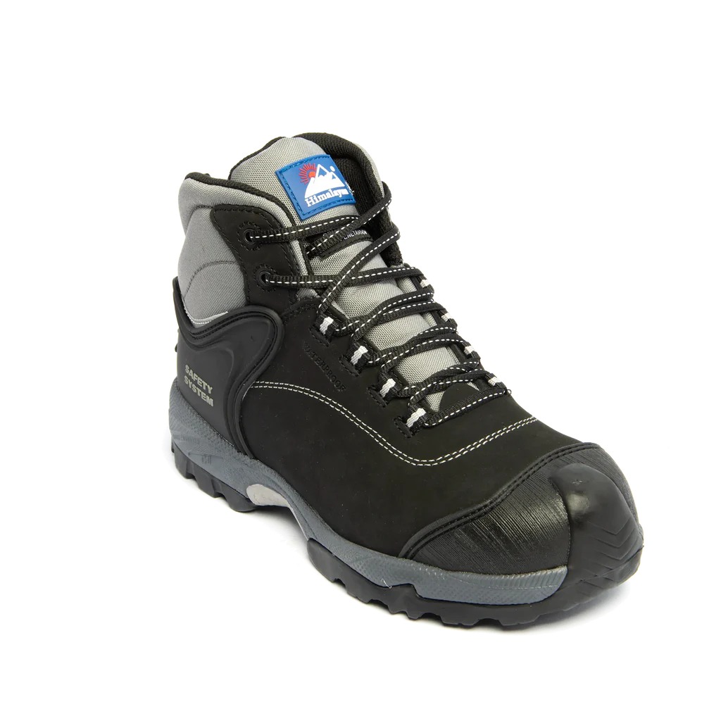 Himalayan 4103 Black Composite Toe Capped Unisex Safety Boots, UK 6, EU 40