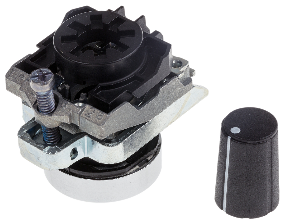 zb4bd922 Schneider Electric Harmony XB4 Series, Black Push Button Head, Potentiometer, 22mm Cutout