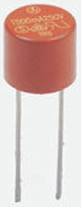 Wickmann Non-Resettable Fuse, Radial 200 mA, 250 V ac