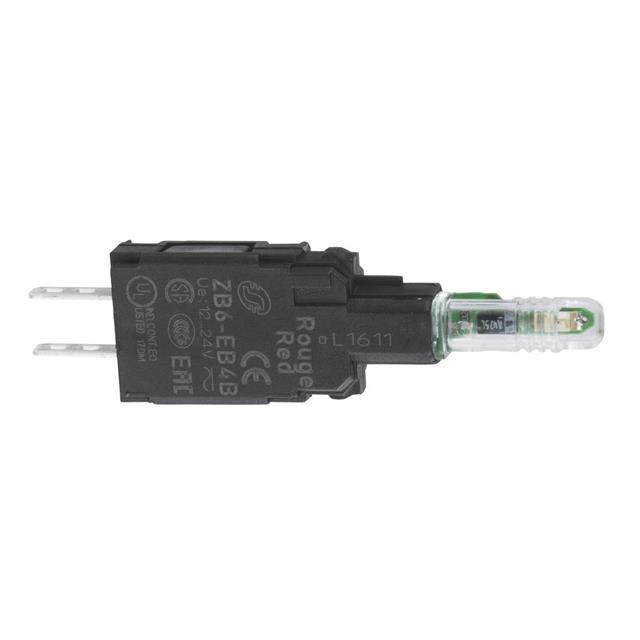 zb6eb3b Schneider Electric XB6 Light Block LED Green 30 V ac/dc Faston Connectors terminal