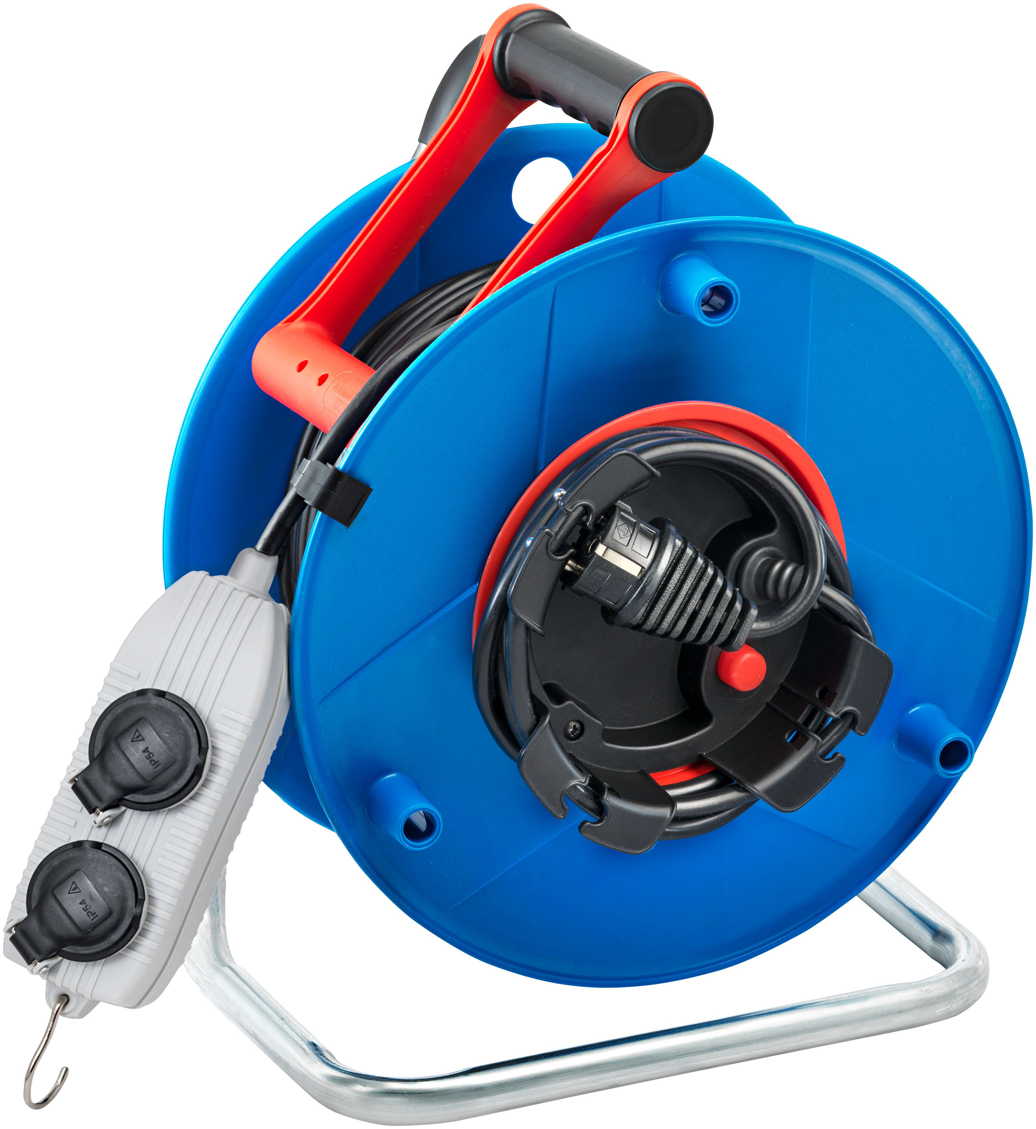 brennenstuhl 38.5m 4 Socket Type E - French Cable Reel Open Reel, 230 V, IP20