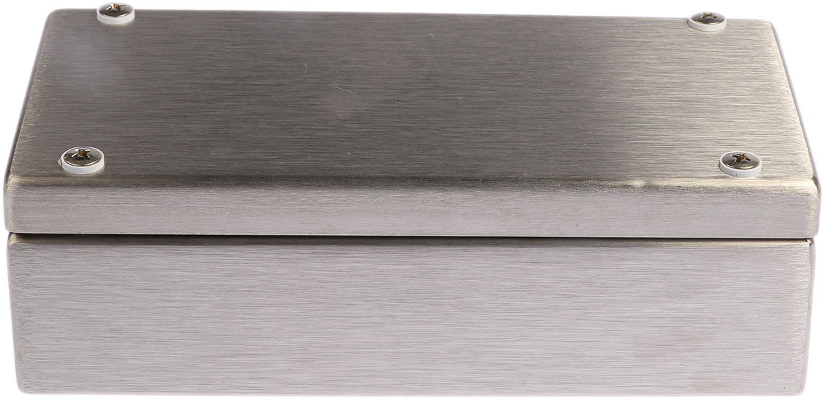 372010060 Rose Stainless Steel Enclosures Series Stainless Steel Wall Box, IP66, IECEx, ATEX, 100 mm x 200 mm x 61 mm