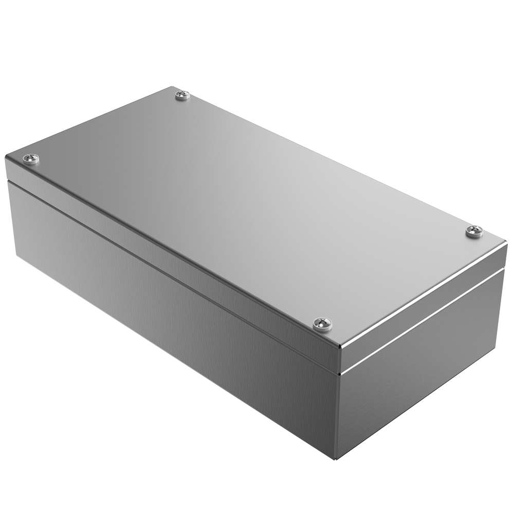 Rose Stainless Steel Enclosures Series Stainless Steel Wall Box, IP66, IECEx, ATEX, 150 mm x 300 mm x 81 mm