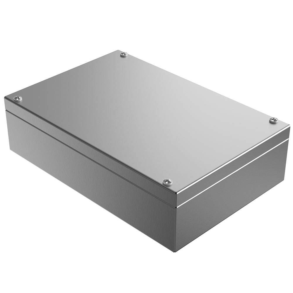 Rose Stainless Steel Enclosures Series Stainless Steel Wall Box, IP66, ATEX, IECEx, 200 mm x 300 mm x 81 mm