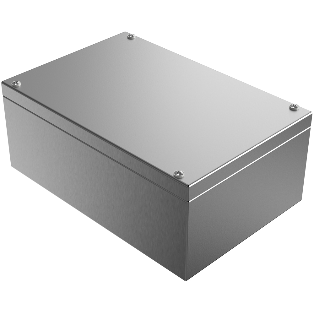 Rose Stainless Steel Enclosure, IP66, 300 mm x 200 mm x 121 mm