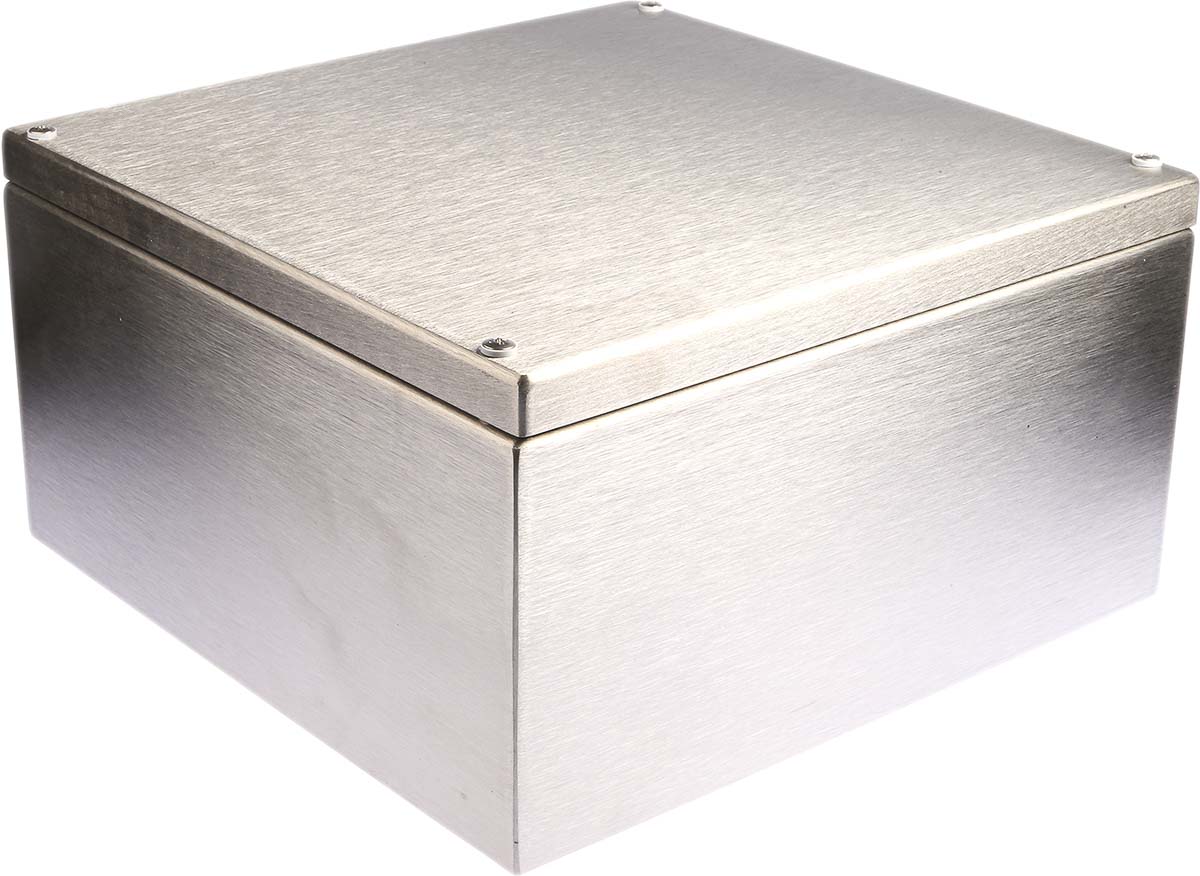 373030160 Rose Hygienic Series 304 Stainless Steel Wall Box, IP66, IECEx, ATEX, 300 mm x 300 mm x 161 mm