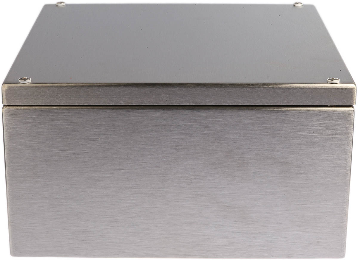 373030160 Rose Hygienic Series 304 Stainless Steel Wall Box, IP66, IECEx, ATEX, 300 mm x 300 mm x 161 mm