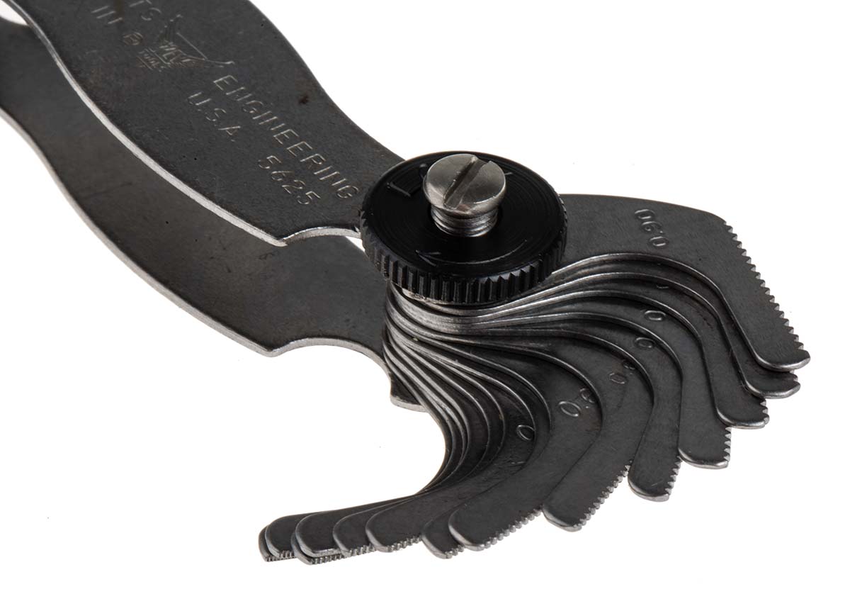 683-0737 RS PRO, 28 Blades Thread Pitch Gauge, Metric thread type