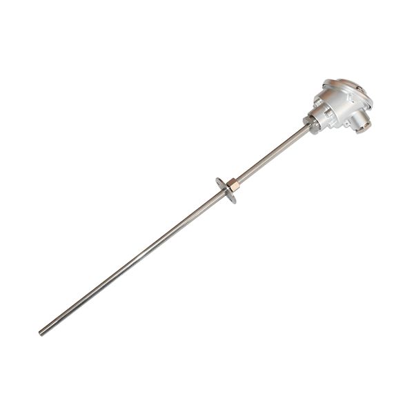 Electrotherm PT100 RTD Sensor 6 mm Dia, 400 mm Long, 3 Wire, 50 °C Max