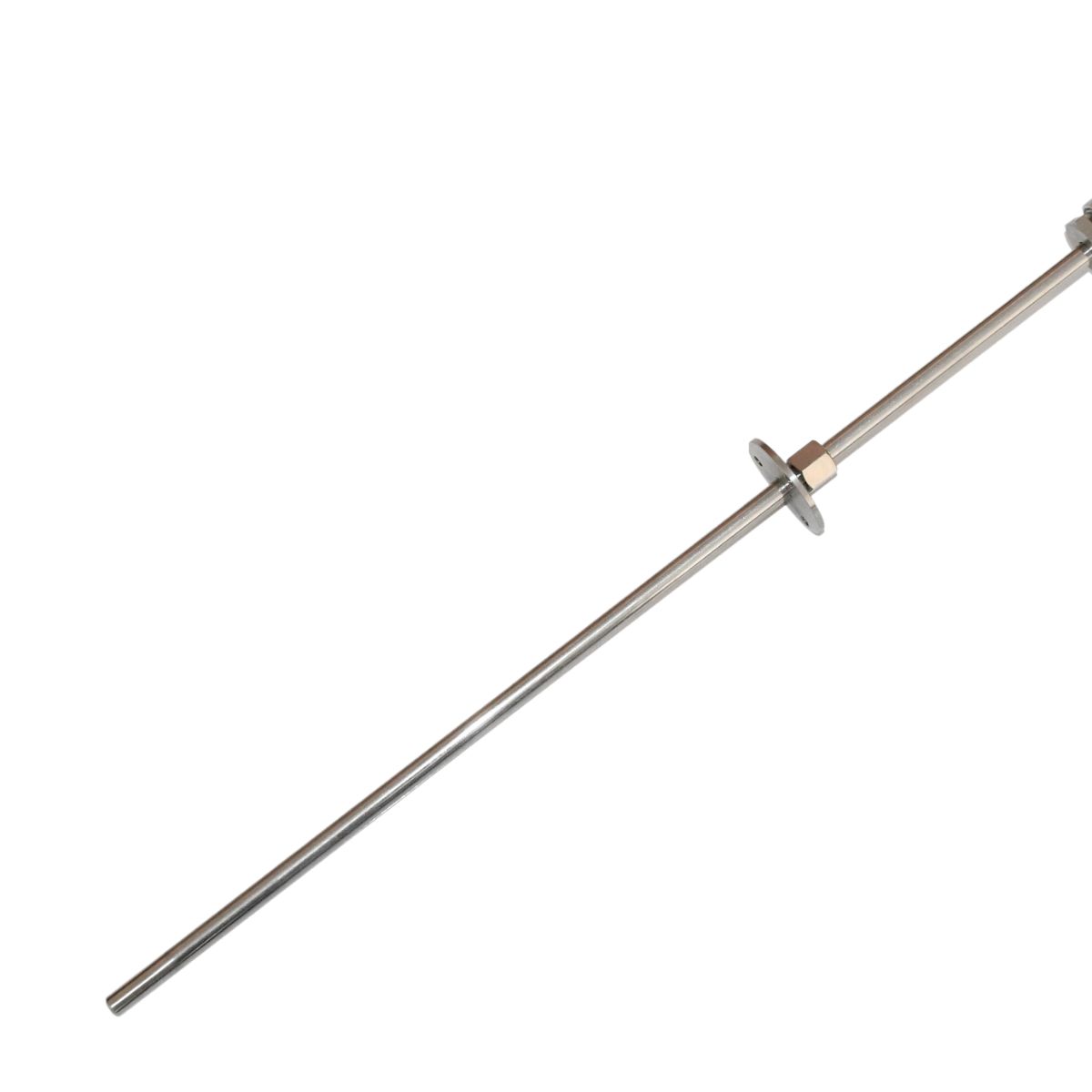 Electrotherm PT100 RTD Sensor 6 mm Dia, 400 mm Long, 3 Wire, 400 °C Max