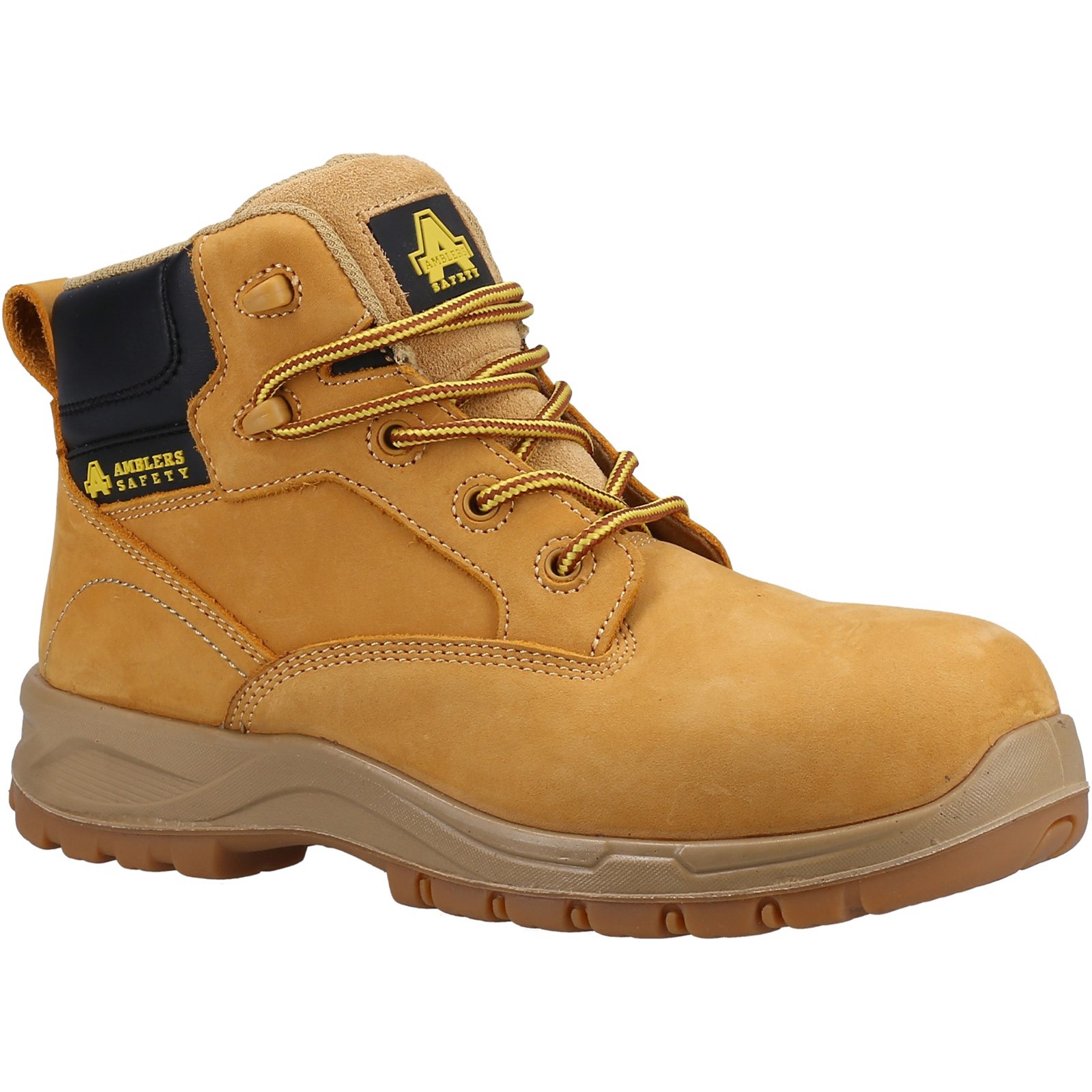 Amblers AS605C KIRA Honey Fibreglass Toe Capped Women's Safety Boots 4, EU 37 Standard EN ISO20345:2011