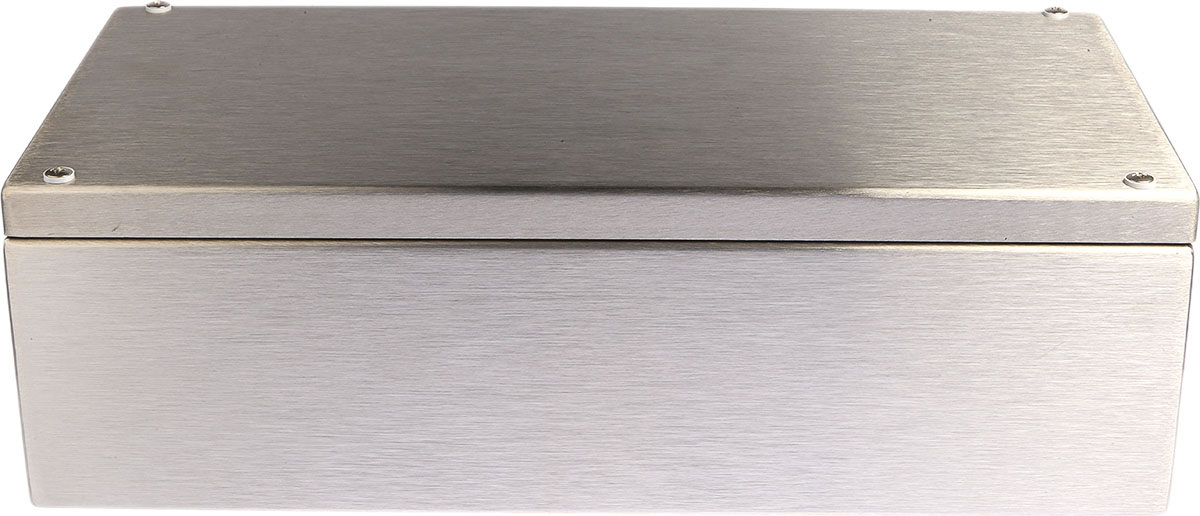 374020120 Rose Stainless Steel Enclosures Series Stainless Steel Wall Box, IP66, ATEX, IECEx, 200 mm x 400 mm x 121 mm