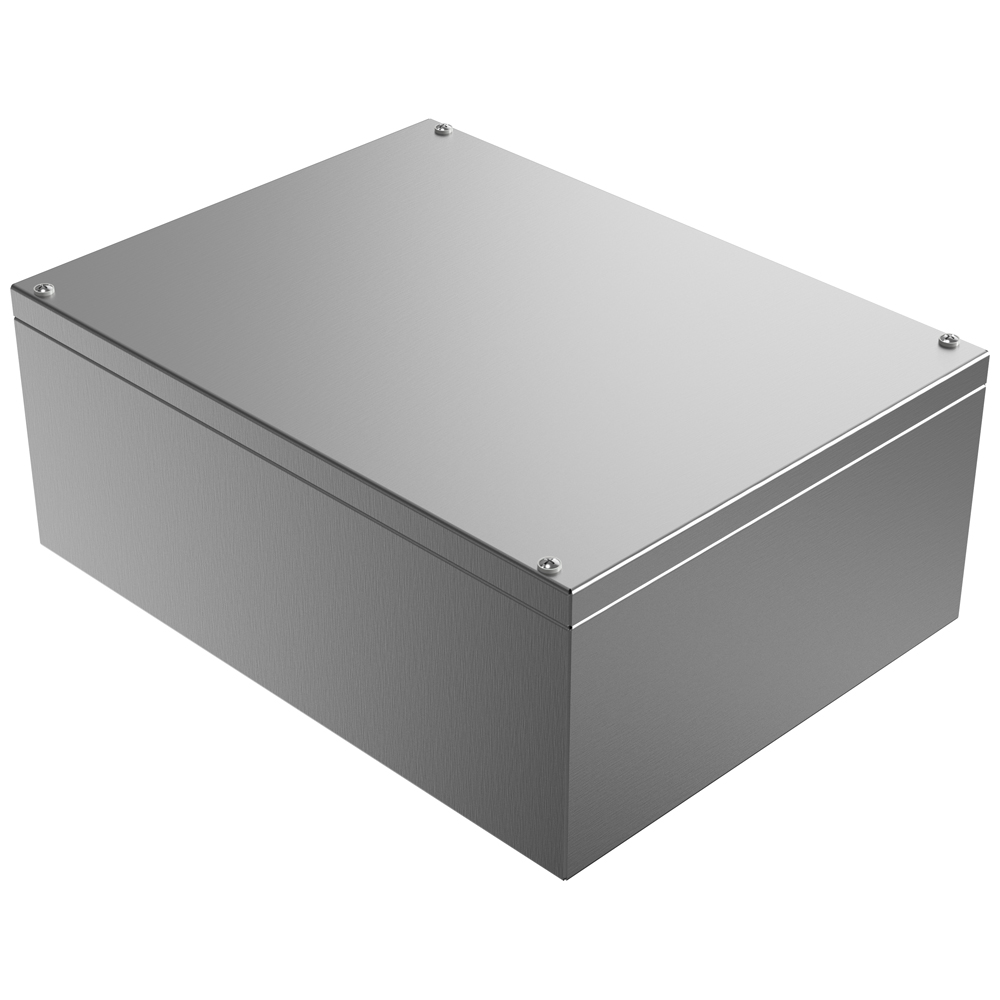 Rose Stainless Steel Enclosures Series Stainless Steel Wall Box, IP66, ATEX, IECEx, 300 mm x 400 mm x 161 mm