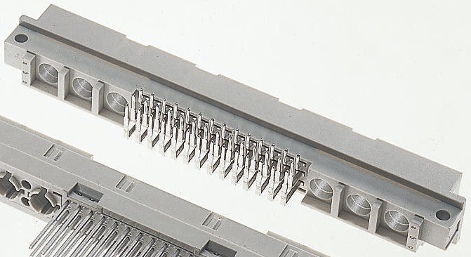 ERNI DIN 41612 64 Way, Type Through Hole, Type C/2, Type Solder Class Class C2 Male, Right Angle DIN 41612 Connector