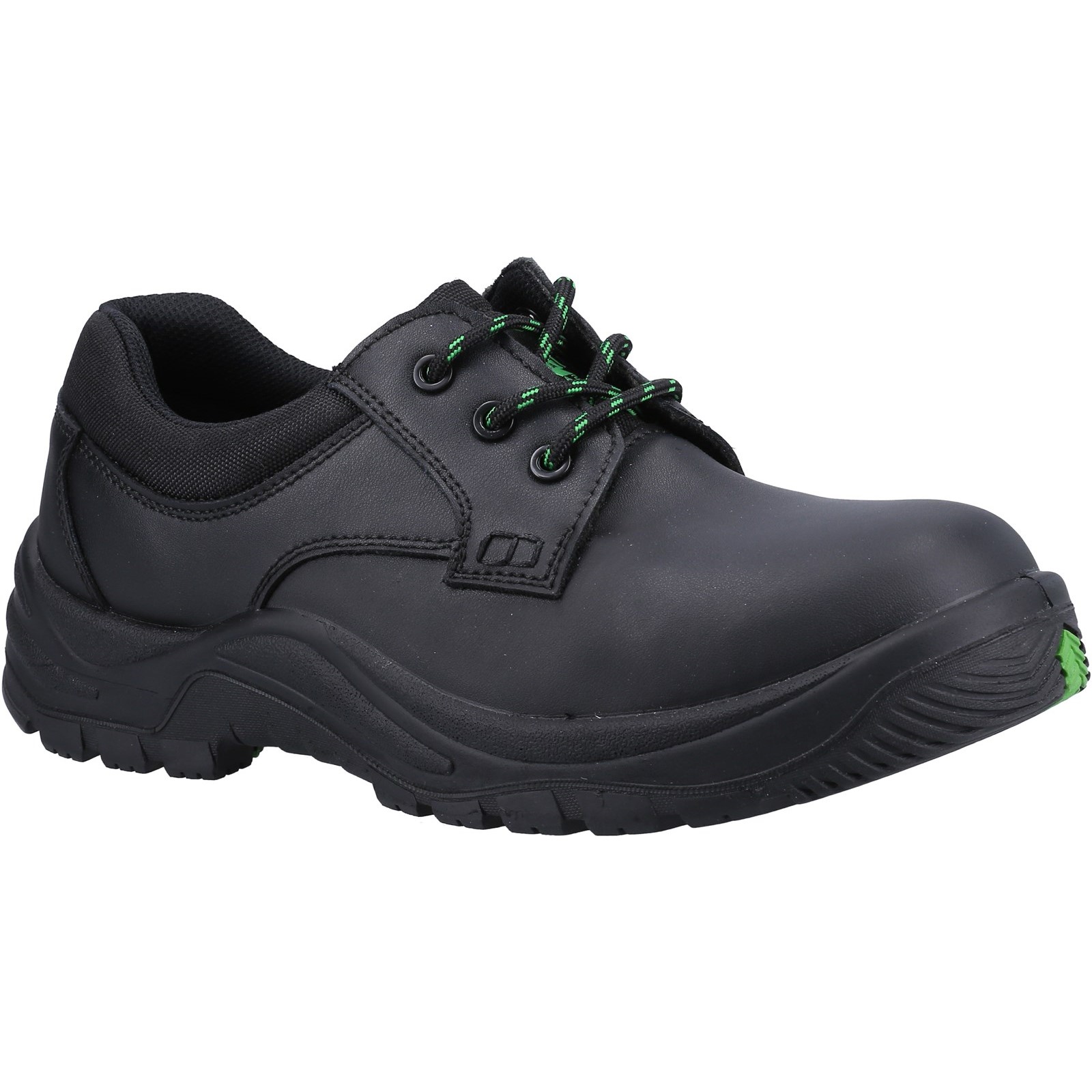 Amblers AS504 ASPEN Unisex Black Fibreglass Safety Shoes, UK 8, EU 42