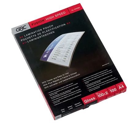 GBC Clear A4 100 Per Pack