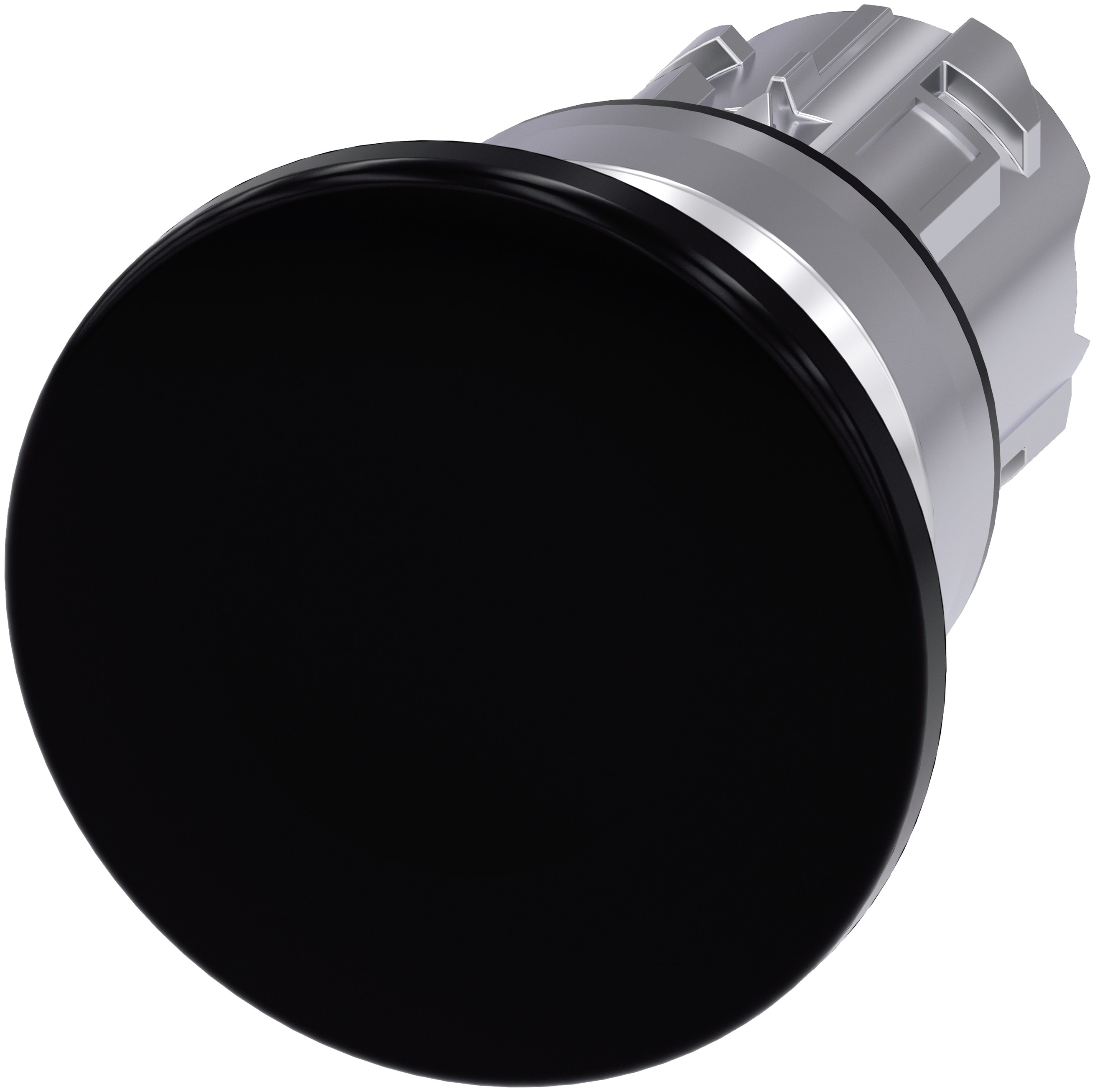 3su1050-1bd10-0aa0 Siemens SIRIUS ACT Series Black Momentary Push Button Head, 22 mm Cutout, IP69K, IP67, IP66