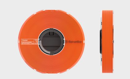Ultimaker 1.75 mm Orange Tough PLA 3D Printer Filament, 0.75 kg