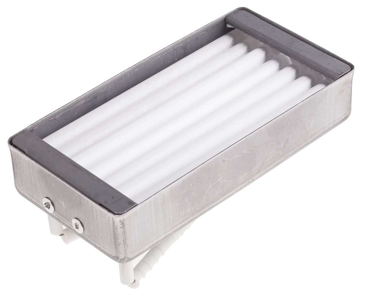 376-2638 RS PRO Heating Element, 123.5 mm, 62.5 mm, Quartz, 500 W, 230V ac