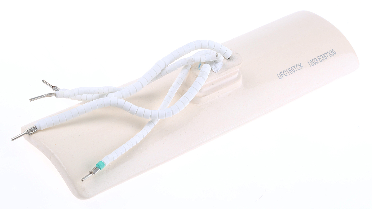 376-2644 RS PRO Ceramic Heating Element, 245 mm, 60 mm, 150 W, 230V ac