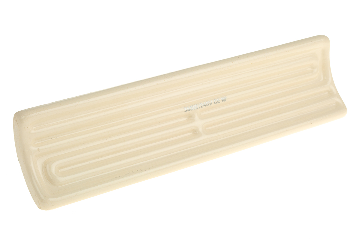 RS PRO Ceramic Heating Element, 245 mm, 60 mm, Ceramic Heating Element, 350 W, 230V ac